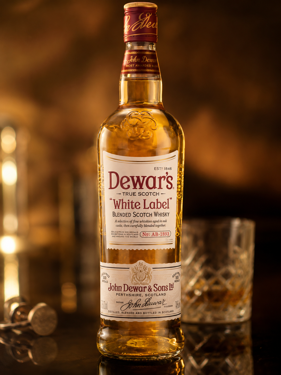 [Same Day Delivery Option] Dewar's White Label Blended Scotch Whisky 750ml | Great for Highball | Special Delivery