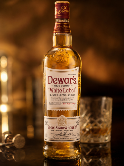 [Same Day Delivery Option] Dewar's White Label Blended Scotch Whisky 750ml | Great for Highball | Special Delivery