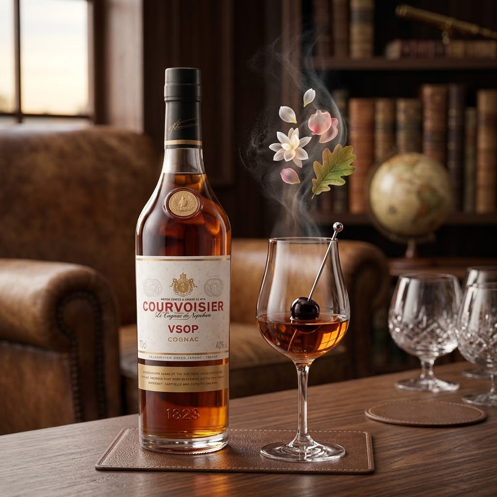Courvoisier VSOP 70cl 40% : Floral Elegance and Delicate Oak Balance