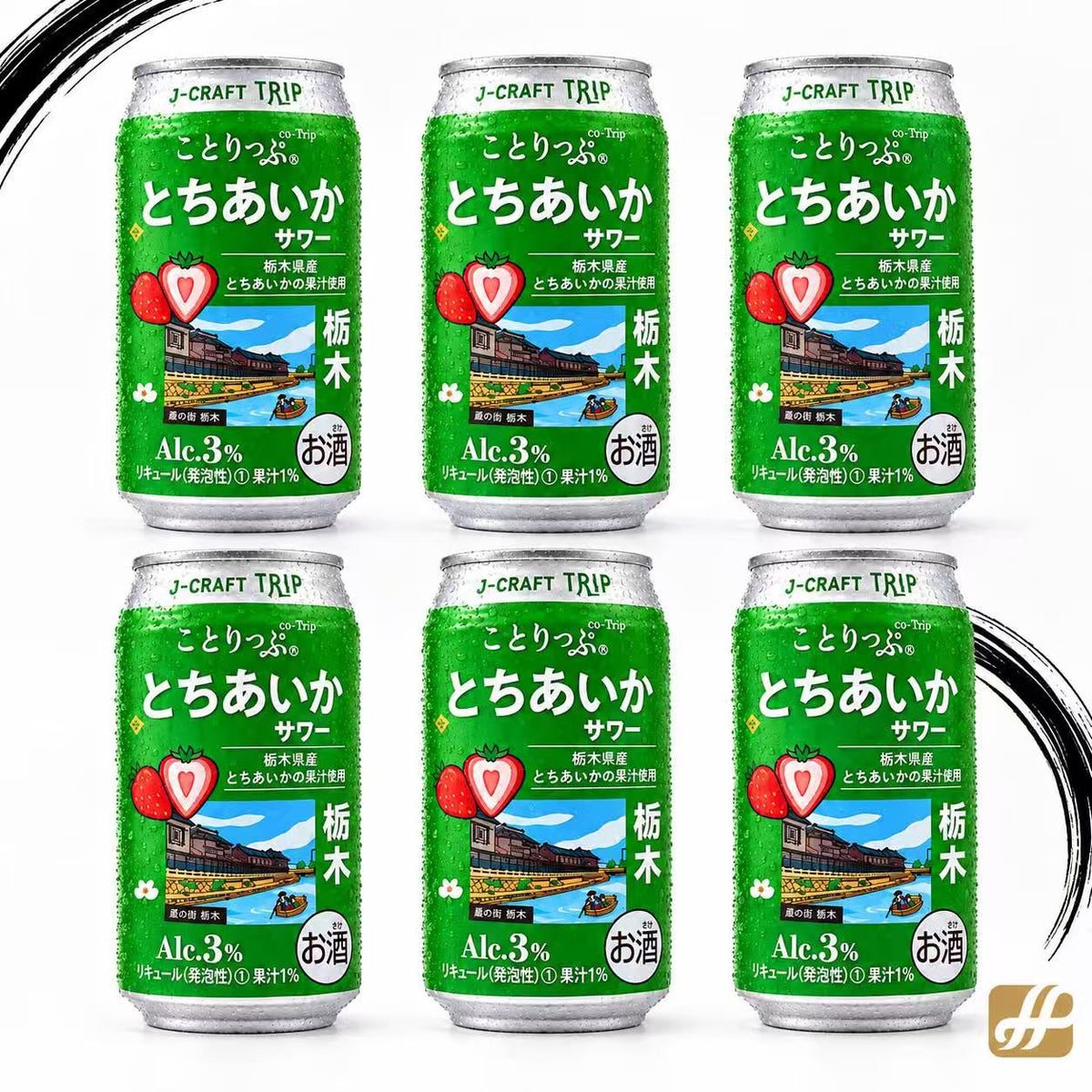 Tochiaika Strawberry Sour 6Bottles