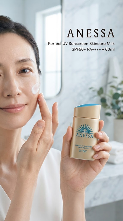ANESSA Perfect UV Sunscreen Skincare Milk SPF50+ PA++++ 60ml