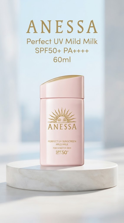 ANESSA Perfect UV Sunscreen Skincare Milk SPF50+ PA++++ 60ml