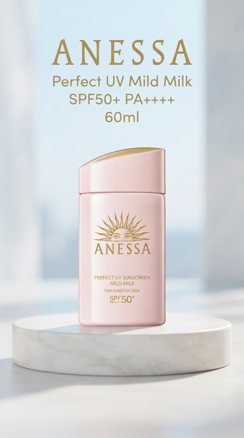 ANESSA Perfect UV Sunscreen Skincare Milk SPF50+ PA++++ 60ml