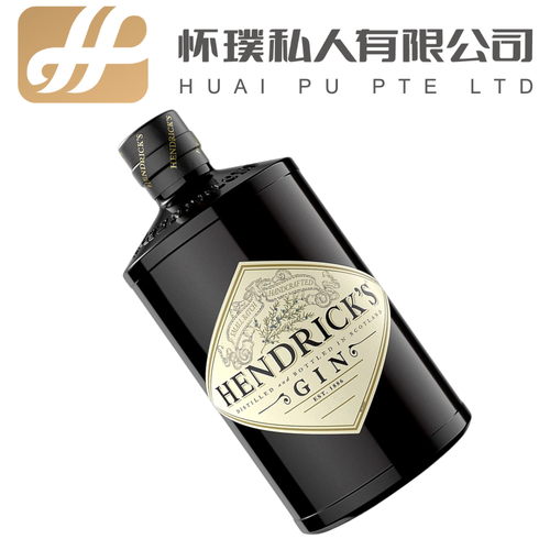 Hendrick's Gin 70cl 41.4%: The Whimsical Spirit Infused with Rose and Cucumber | 亨利爵士金酒 70cl 41.4%：玫瑰与黄瓜的奇妙融合