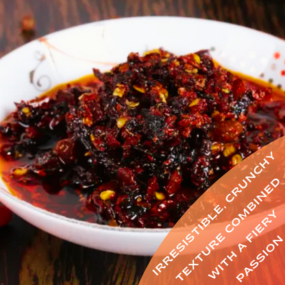 Lao Gan Ma Spicy Crisp Chili Sauce: The Iconic Umami Crunch | 老干妈麻辣脆皮辣椒酱：标志性的鲜味脆感