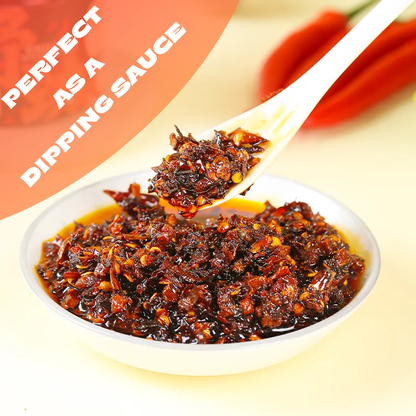 Adaciao Ultimate Chili Fusion: Chunky Texture Meets Aromatic Mala Oil | 阿哒俏终极辣椒融合：浓郁口感与香浓麻辣油的完美结合