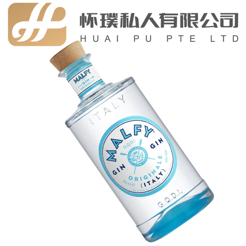 Malfy Gin Originale 70cl 41%: The Pure and Refreshing Taste of Italian Juniper | 马尔菲金酒原味 70cl 41%：纯正清爽的意大利杜松子酒
