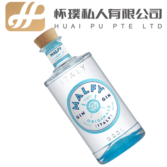 Malfy Gin Originale 70cl 41%: The Pure and Refreshing Taste of Italian Juniper | 马尔菲金酒原味 70cl 41%：纯正清爽的意大利杜松子酒