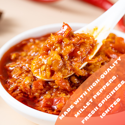 Adaciao Ultimate Chili Fusion: Chunky Texture Meets Aromatic Mala Oil | 阿哒俏终极辣椒融合：浓郁口感与香浓麻辣油的完美结合