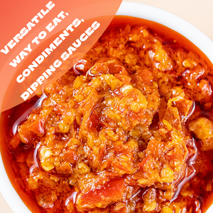 Adaciao Fresh and Spicy Chopped Chili: Vibrant Heat and Chunky Flavour | 阿哒俏新鲜香辣剁椒：劲辣浓郁，风味十足