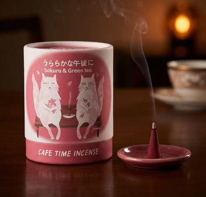Nippon Kodo Cafe Time Incense(Includes Incense holder)