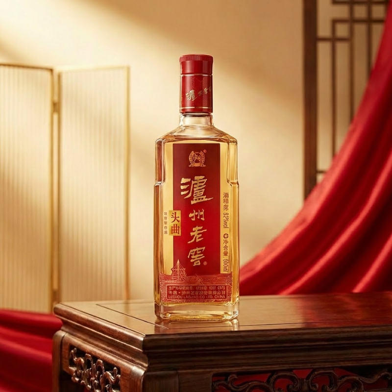 [Twin Pack] Luzhou Laojiao Tou Qu 500ml 52% : The Classic Benchmark of Strong Aroma Baijiu