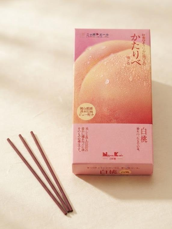 Nippon Kodo Hana no Hana White Peach Incense 100g（Roughly 300 to 400 pieces.）