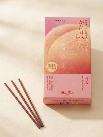 Nippon Kodo Hana no Hana White Peach Incense 100g（Roughly 300 to 400 pieces.）