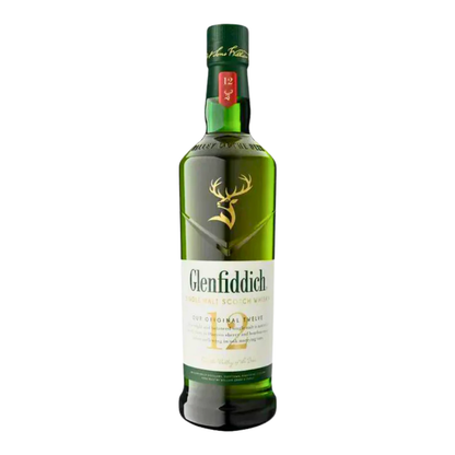 Glenfiddich 12 Year Old Single Malt 70cl 40%: The World’s Most Awarded Single Malt | 格兰菲迪12年单一麦芽威士忌 70cl 40%：世界上获奖最多的单一麦芽威士忌