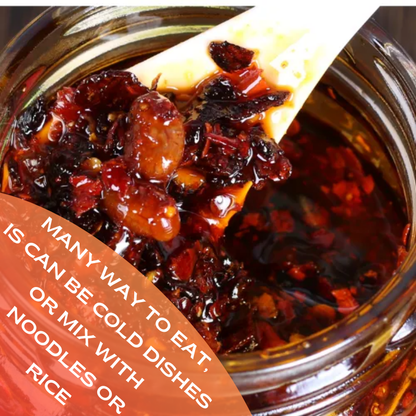 Lao Gan Ma Spicy Crisp Chili Sauce: The Iconic Umami Crunch | 老干妈麻辣脆皮辣椒酱：标志性的鲜味脆感
