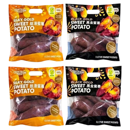 Sweet Potato Assortment Set（Black Glod & Silky Glod Sweet Potato）