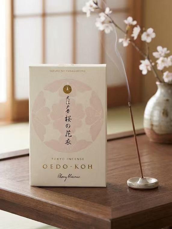 Nippon Kodo Oedo-Koh 60 Sticks（Includes Incense holder）