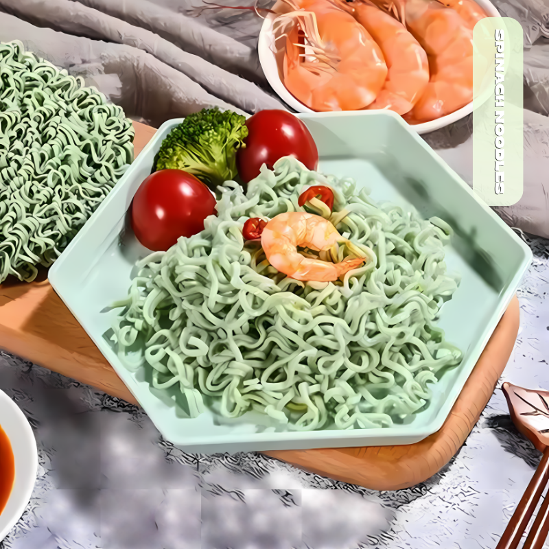 Veggie Delight Instant Noodles: Colourful, Convenient, and Non-Fried, Single Package, 15 Package per Box.