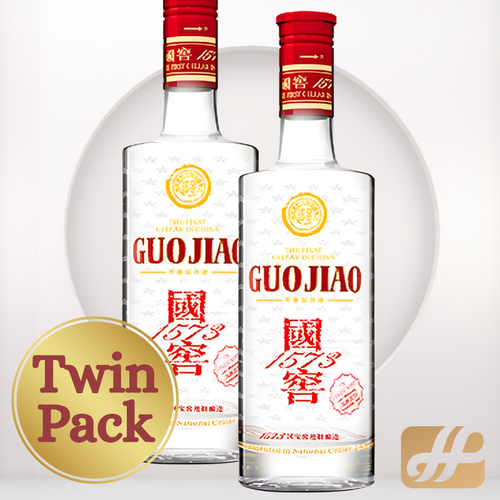 [Twin Pack] Luzhou Laojiao Guojiao 1573 52% 500ml : The Liquid Heritage of the Ming Dynasty