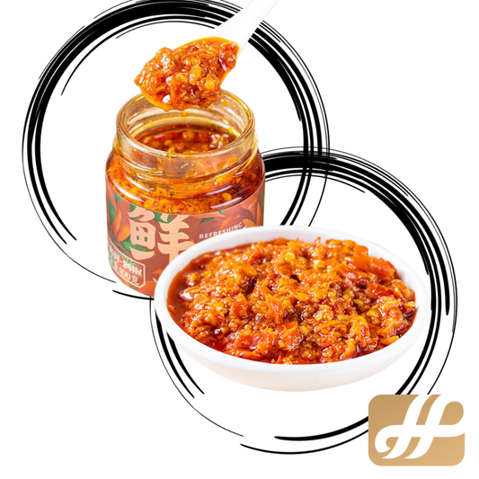 Adaciao Fresh and Spicy Chopped Chili: Vibrant Heat and Chunky Flavour | 阿哒俏新鲜香辣剁椒：劲辣浓郁，风味十足