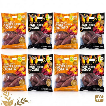 Sweet Potato Assortment Set（Black Glod & Silky Glod Sweet Potato）