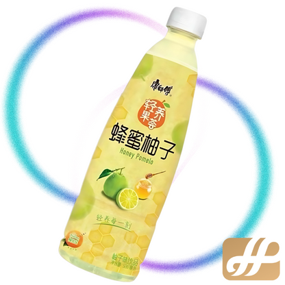 KangShifu Master Kang Soothing Blend: Honey Pomelo Drink 500ml (15 Bottles): The Harmonious Citrus and Sweet Balance | 康师傅饮品：蜜柚饮 500ml（15瓶）：柑橘与甜味的和谐平衡