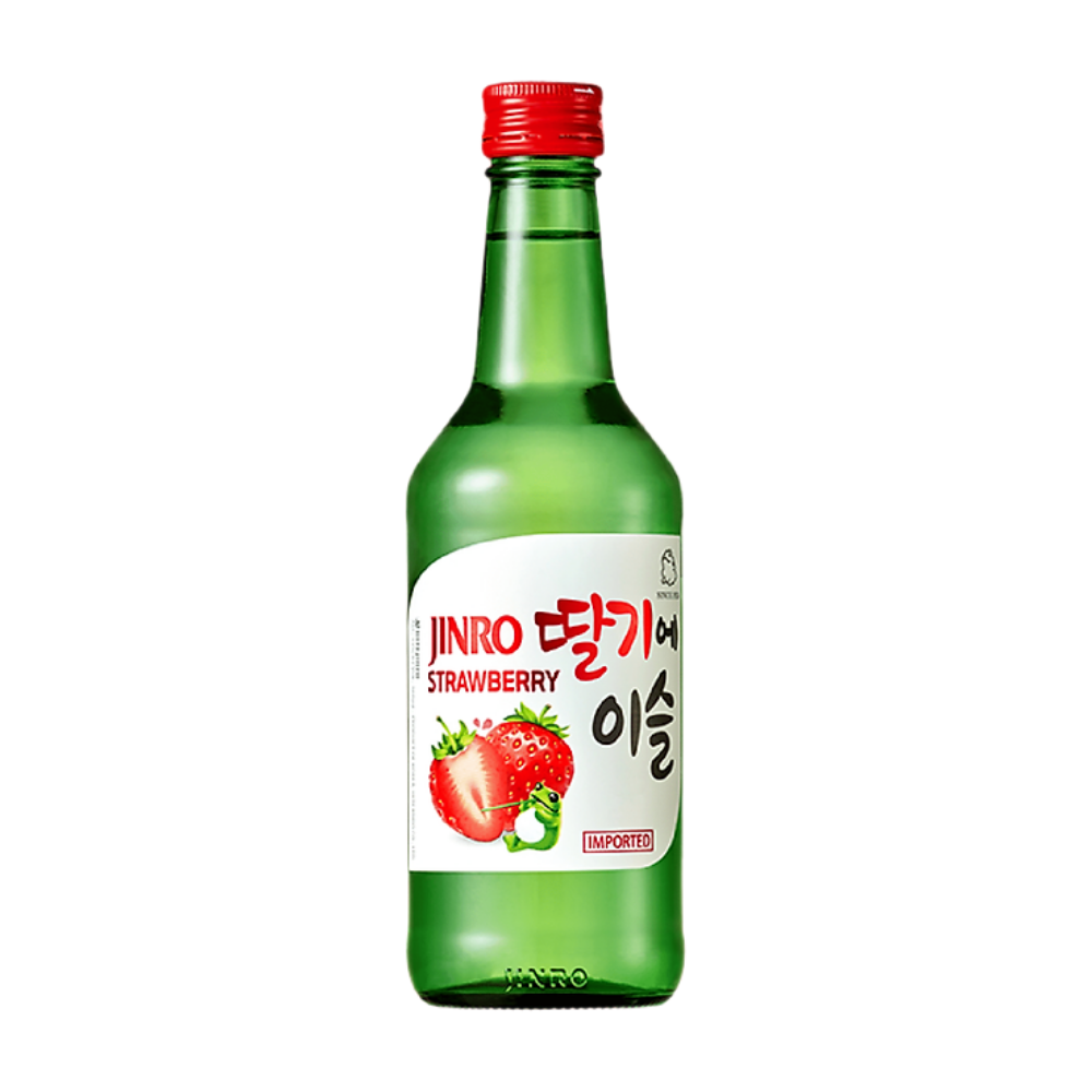 Jinro Chamisul Strawberry: The Sweet Taste of Berry Bliss | 20 Bottles | 360ml | 13%