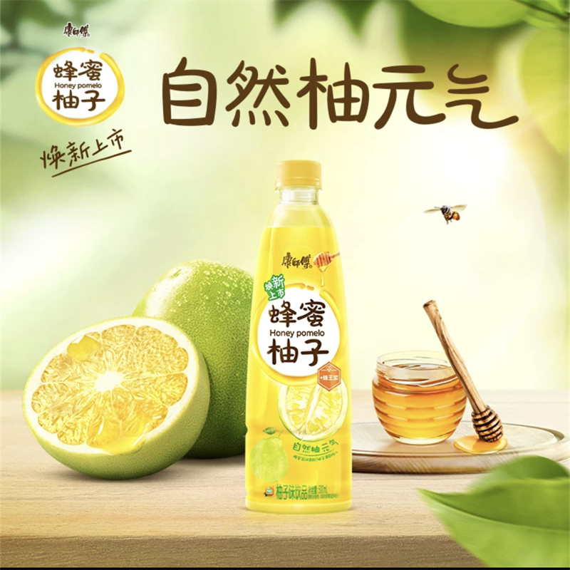 KangShiFu Master Kang Soothing Blend: Honey Pomelo Drink 500ml | 康师傅蜂蜜柚子 500ml