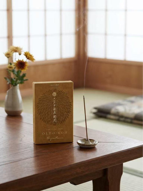 Nippon Kodo Oedo-Koh 60 Sticks（Includes Incense holder）