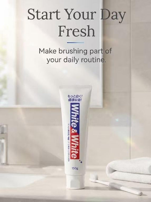 Lion White & White Toothpaste 150g
