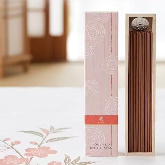 Hyakuraku-Koh  Incense Sticks (Includes Incense holder)