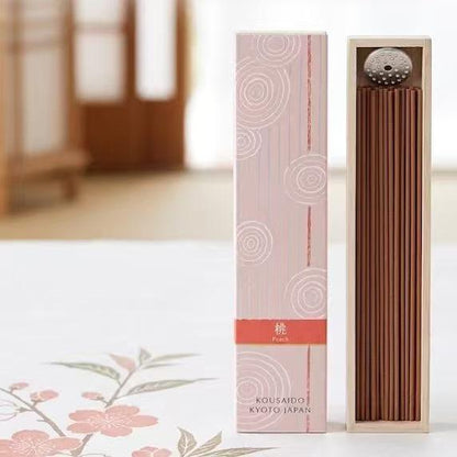 Hyakuraku-Koh  Incense Sticks (Includes Incense holder)