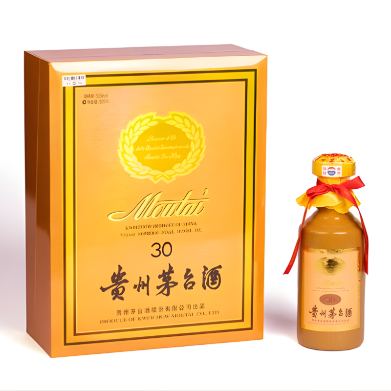 Kweichow Moutai 30 Year Old 500ml 53%: The Rare Masterpiece of Heritage and Longevity | 贵州茅台30年 500毫升 53%：传承与传承的珍稀杰作