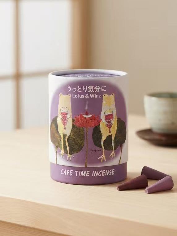 Nippon Kodo Cafe Time Incense(Includes Incense holder)
