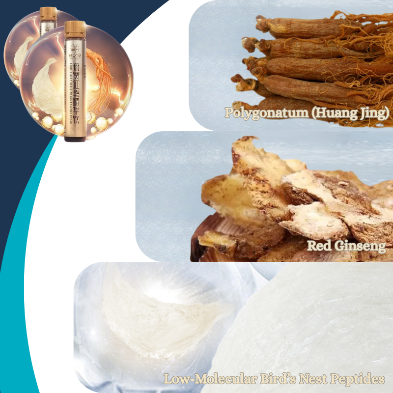 Yan Palace Red Ginseng Bird's Nest Essence Drink 25G x 2 / Box