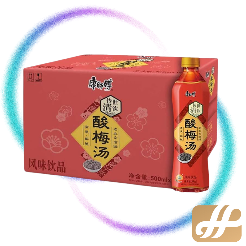 KangShiFu Master Kang Traditional Quencher: Sour Plum Drink 500ml | 康师傅酸梅汤 500ml