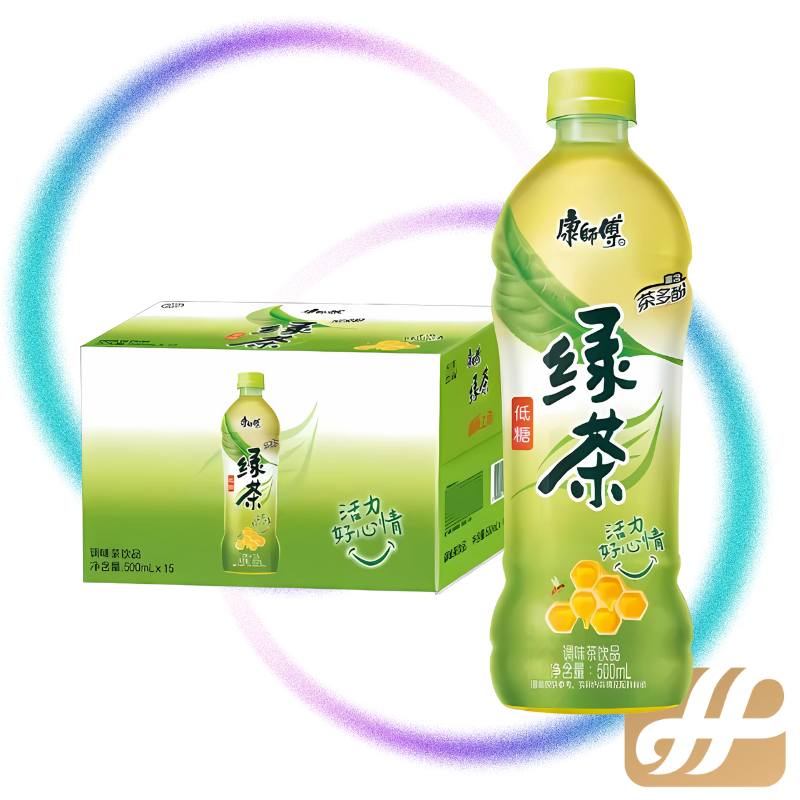 KangShiFu Master Kang Pure Hydration: Green Tea 500ml | 康师傅绿茶 500ml