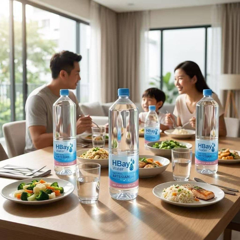 HBay Pure New Zealand Artesian Water 1.5L x 12 Bottle| Natural Artesian Water from New Zealand | 100% Pure & Refreshing