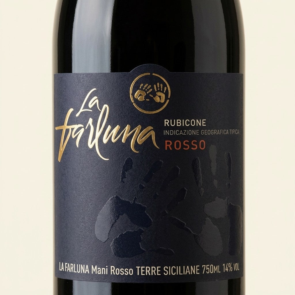 [TWIN PACK]LA FARLUNA MANI RUBICONE ROSSO 750ML 14%Vol | Bundle of 2 Promotion |