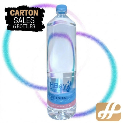 HBay Pure New Zealand Artesian Water 1.5L x 12 Bottle| Natural Artesian Water from New Zealand | 100% Pure & Refreshing