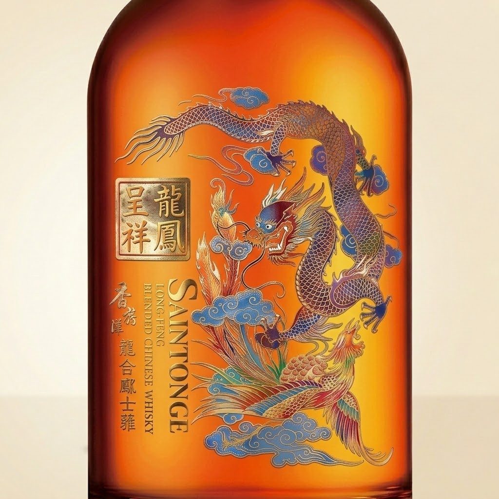 [Carton Sales]  SAINTONGE LONGFENG BLENDED CHINESE WHISKY 700ML 40%vVol  12 Bottles