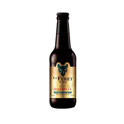 [12 Bottles ]LE FURET BRANDY HIGHBALL BOTTLE 245ML 6%Vol