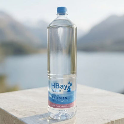 HBay Pure New Zealand Artesian Water 1.5L x 12 Bottle| Natural Artesian Water from New Zealand | 100% Pure & Refreshing