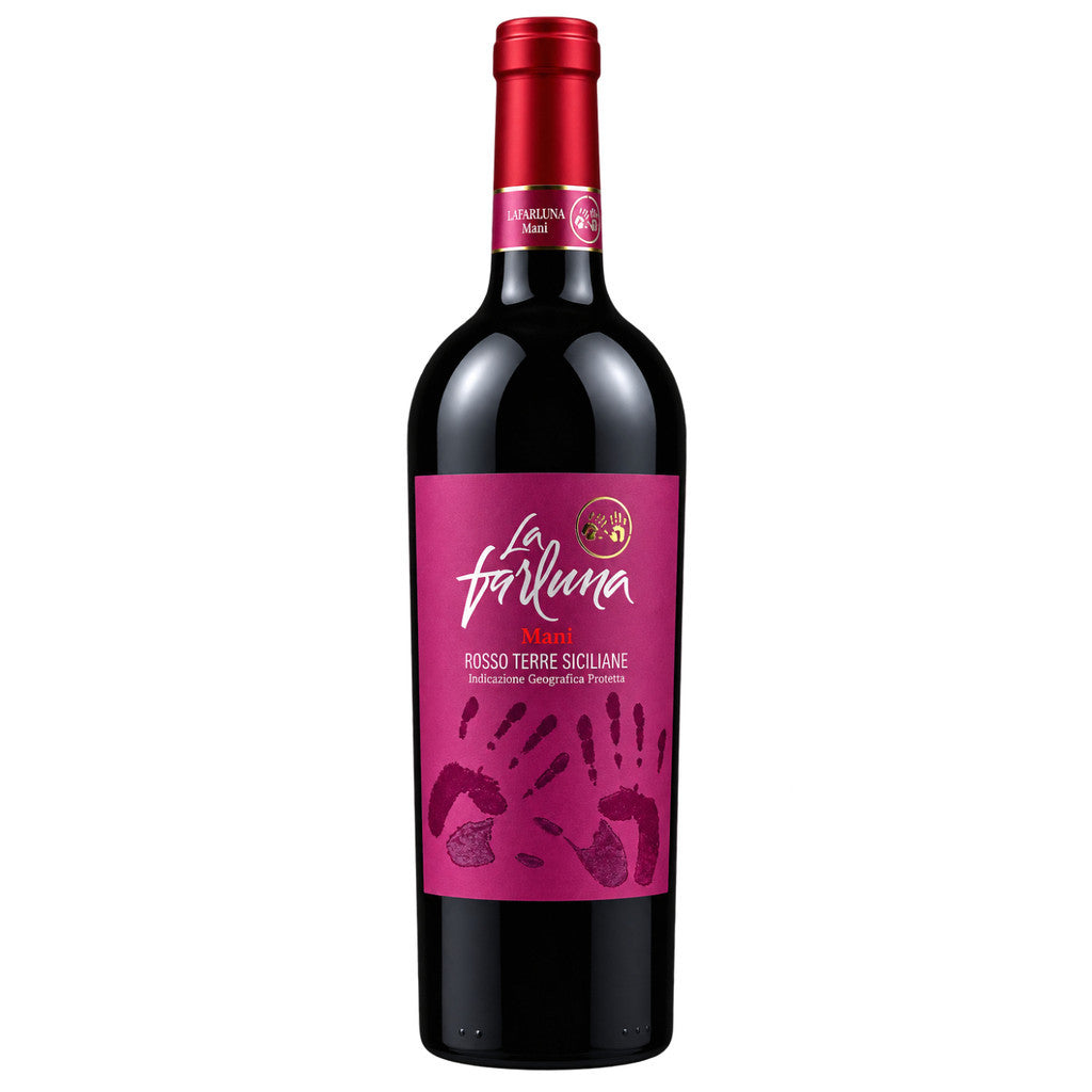 LA FARLUNA MANI ROSSO TERRE SICILIANE 750ML 12.5%Vol