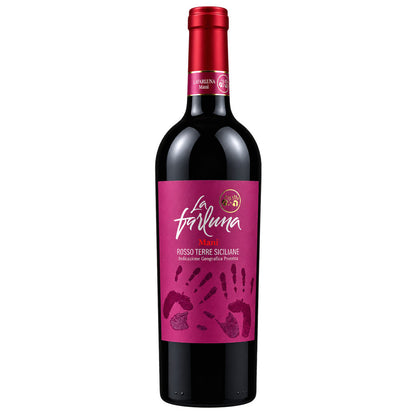 LA FARLUNA MANI ROSSO TERRE SICILIANE 750ML 12.5%Vol