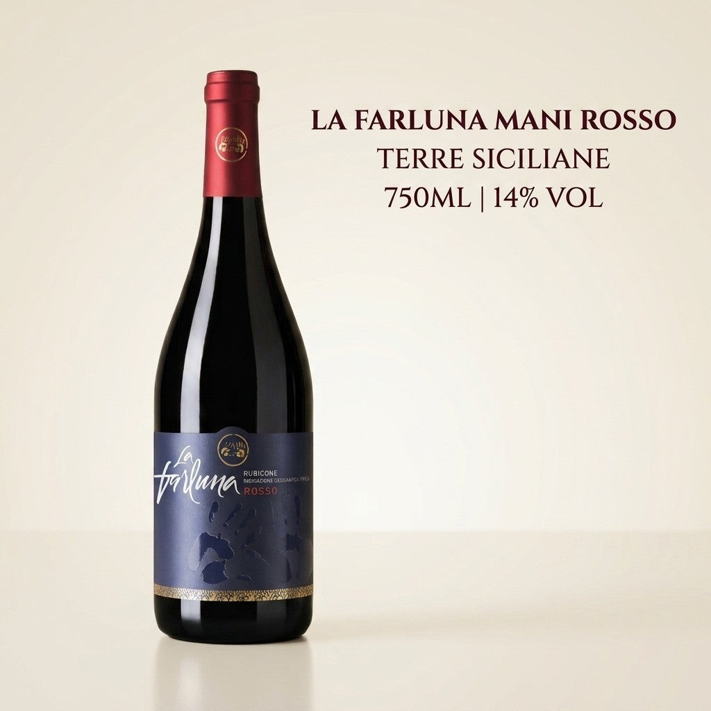 LA FARLUNA MANI RUBICONE ROSSO 750ML 14%Vol