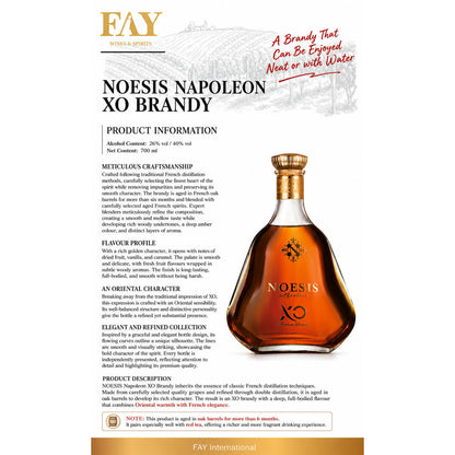 【MID-AUTUMN FESTIVAL】NOESIS XO BRANDY 700ML 40%Vol,BUY 1 GET 1 FREE!