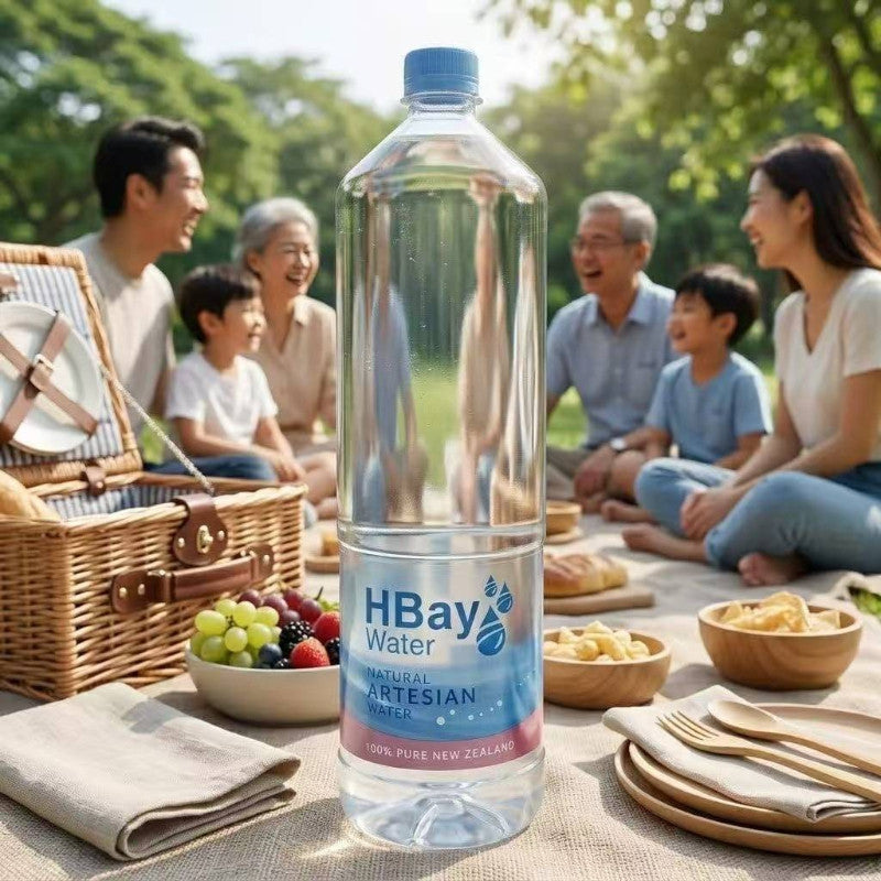 HBay Pure New Zealand Artesian Water 1.5L x 12 Bottle| Natural Artesian Water from New Zealand | 100% Pure & Refreshing