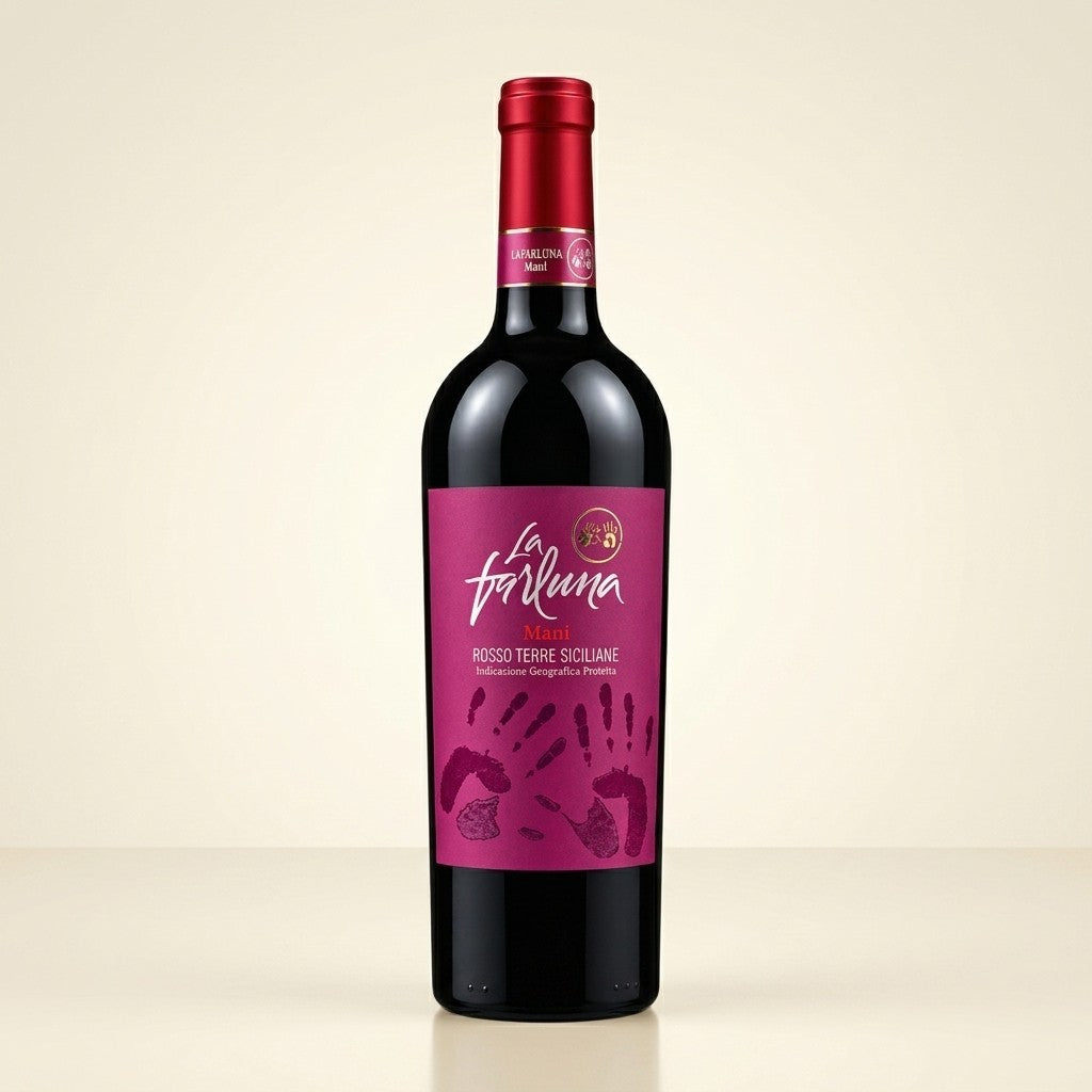 LA FARLUNA MANI ROSSO TERRE SICILIANE 750ML 12.5%Vol